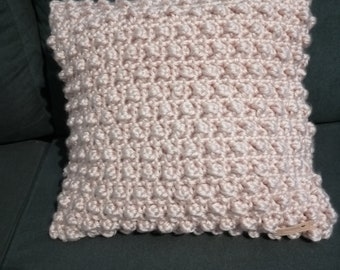 Coussin au crochet