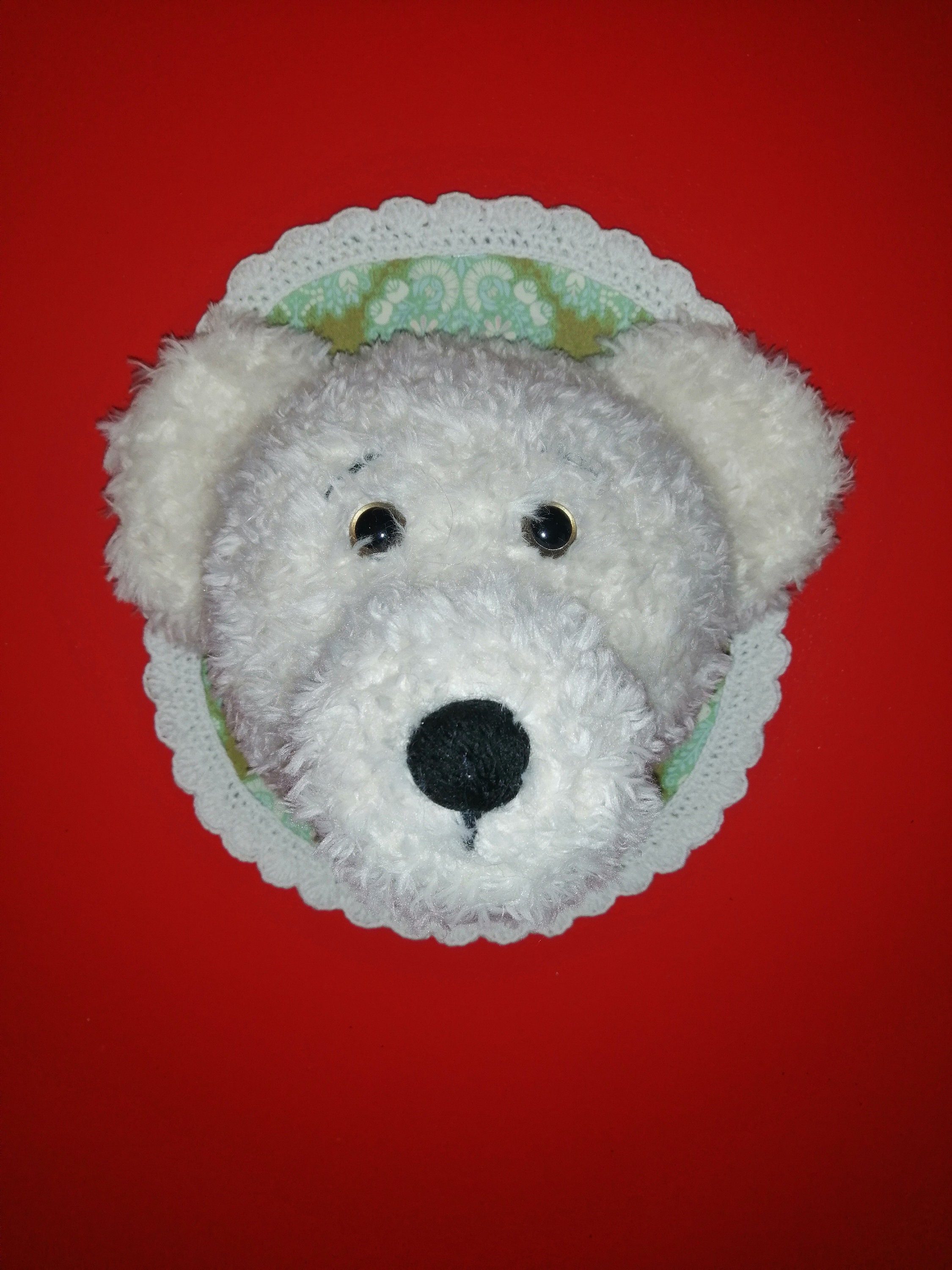 Trophée Ours Décoration Mural Au Crochet