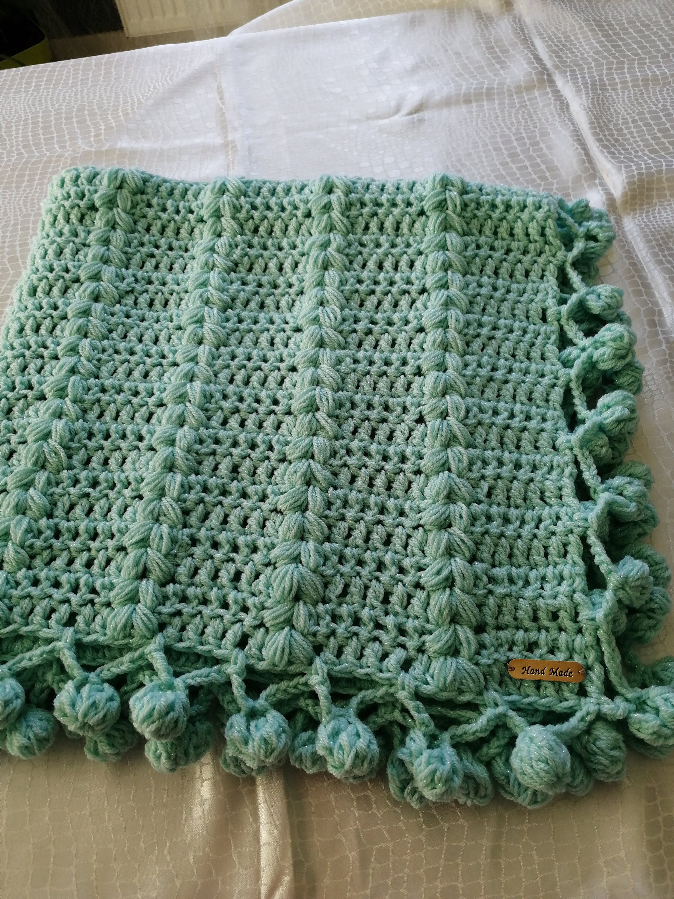 Couverture Bébé Au Crochet