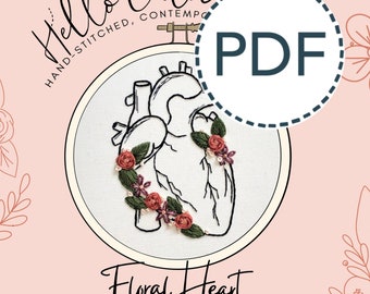 Floral Heart: DIGITAL PDF