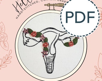 Floral Uterus: DIGITAL PDF