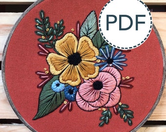 Autumn Floral: DIGITAL PDF