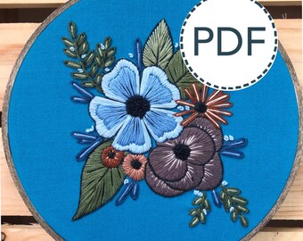 Winter Floral: DIGITAL PDF