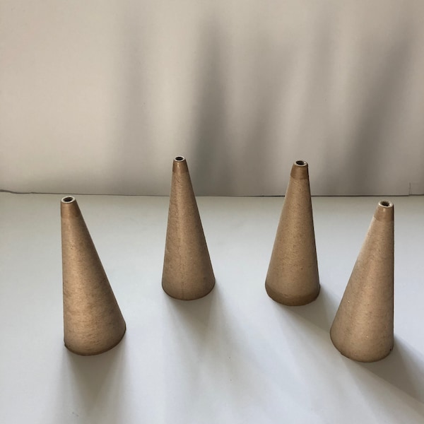 Cardboard cones, cones for crafts, Christmas Crafts and others