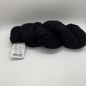 Berroco Vintage DK Black Yarn: 52% Acrylic, 290 yds