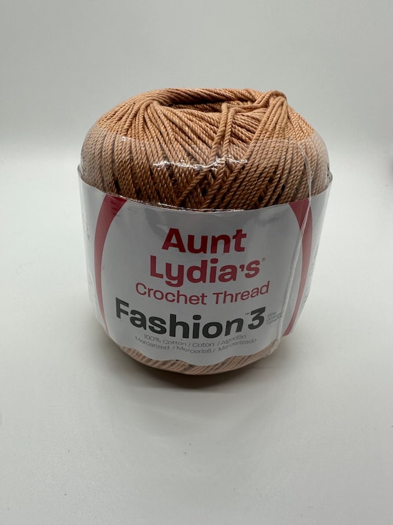 Aunt Lydia's Fashion Crochet Thread Size 3 Various Colors