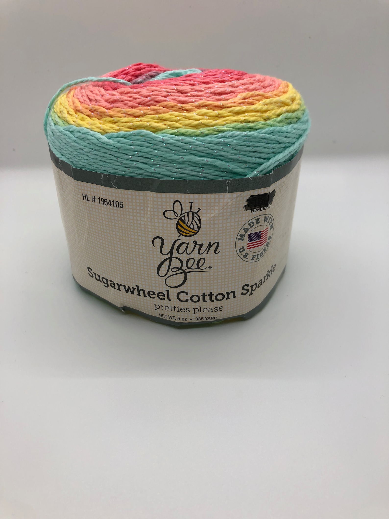 Yarn Bee Sugarwheel Cotton Yarn in Pretties Please Color Etsy