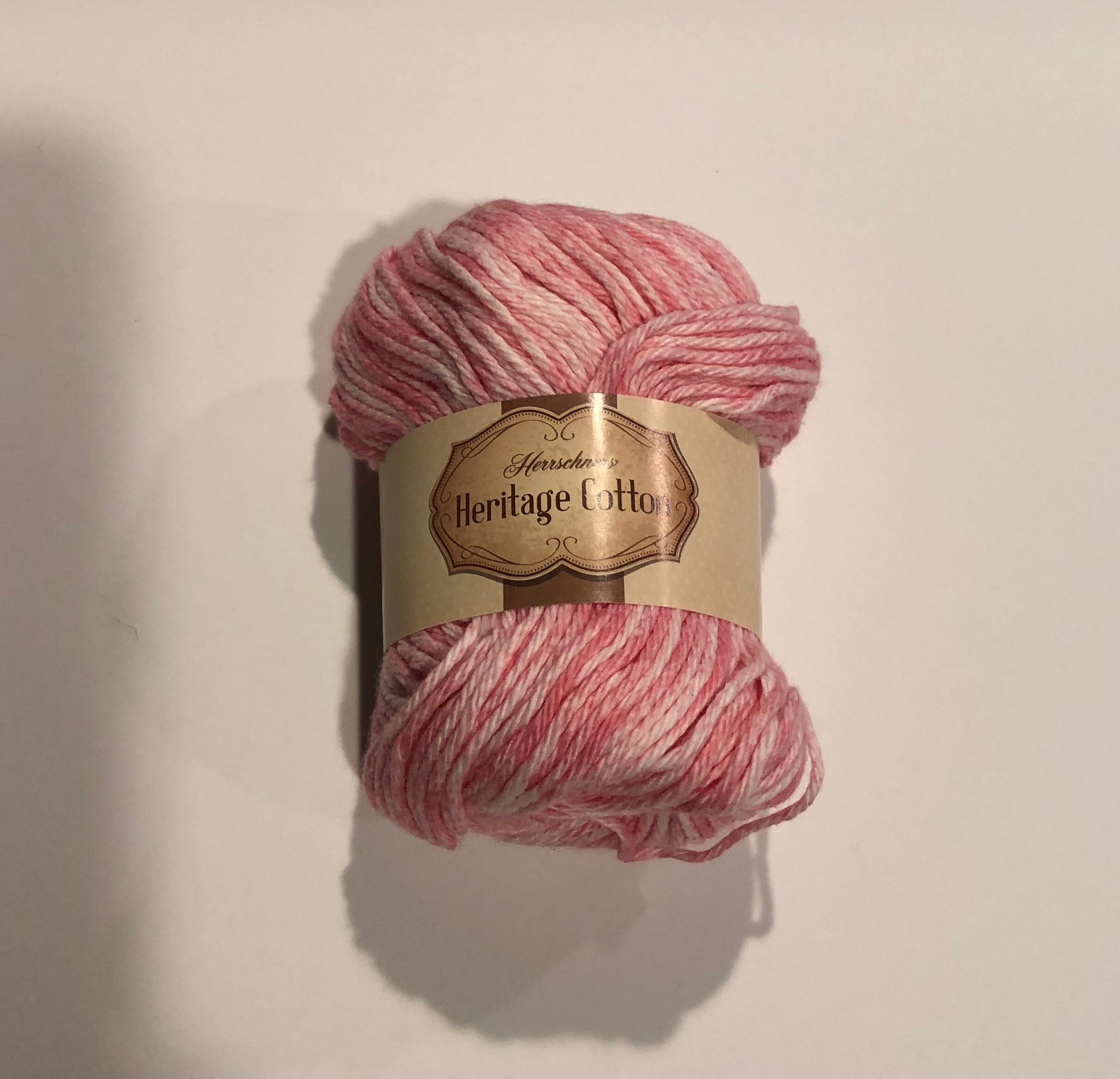 Sugar and Cream Cotton Yarn in Hot Pink Color, Bright Pink Cotton