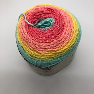 Yarn Bee Sugarwheel Cotton Yarn in Pretties Please color