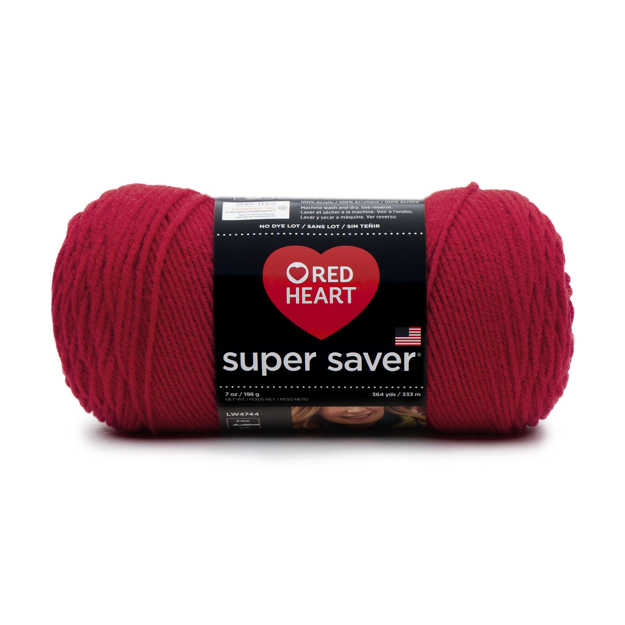 Red Heart Super Saver Yarn in Red Super Saver Etsy