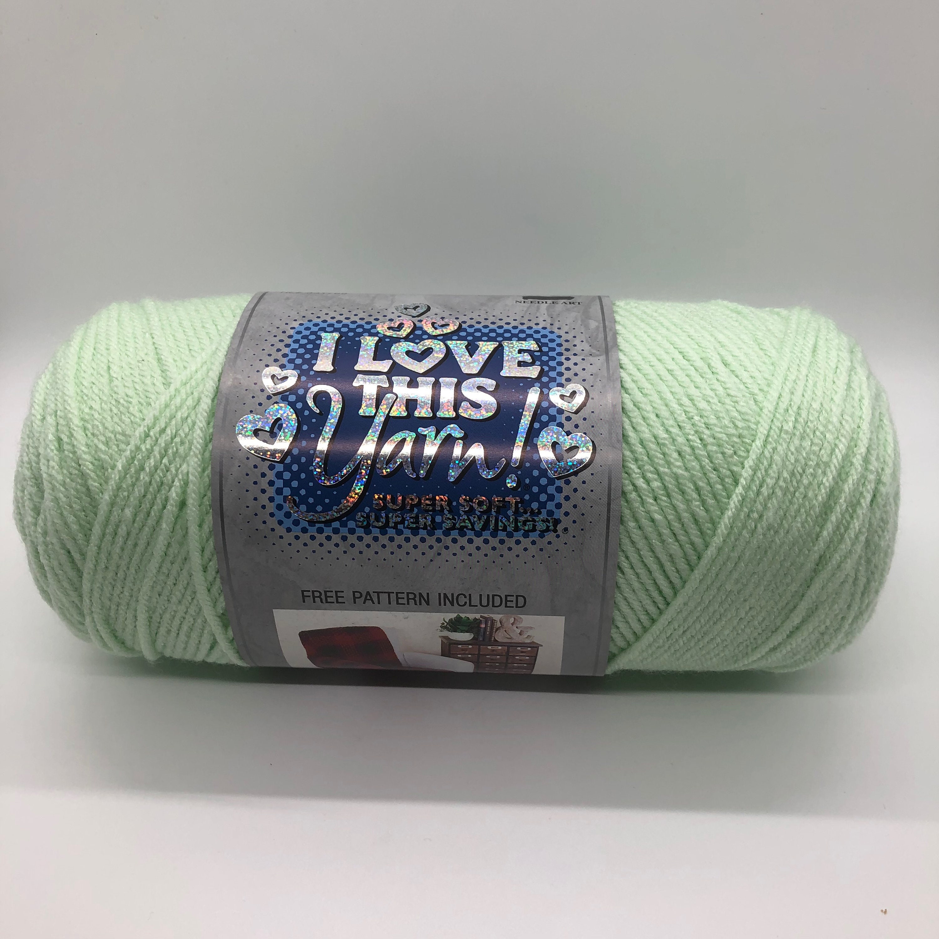 I love this yarn in mid green