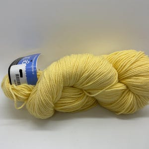 Berroco Vintage DK Yarn: Banana Yellow, color 290 yds
