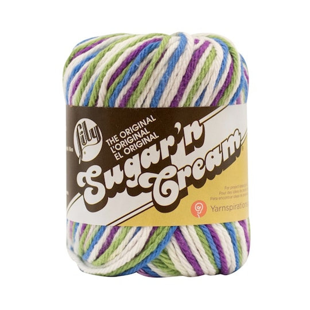 Sugar and Cream Cotton Yarn in Fruit Punch Ombre Color Etsy