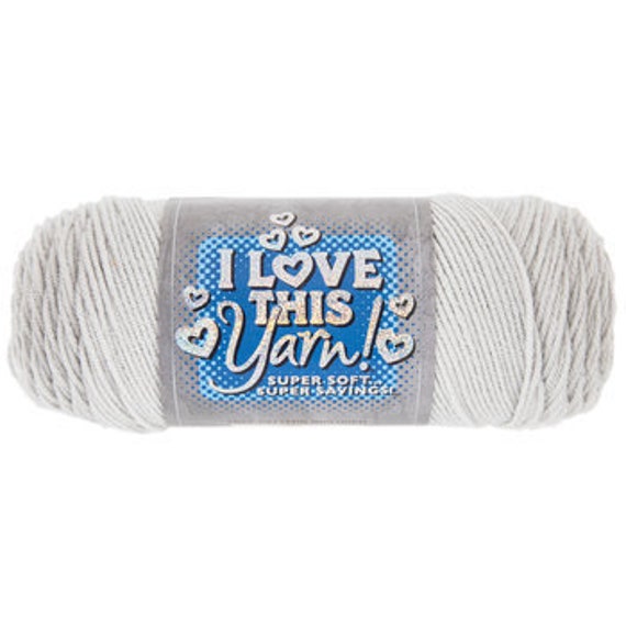 I Love This Yarn in Light Gray 