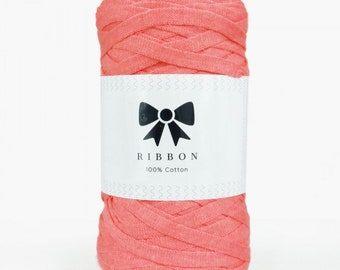 Ribbon 100 % cotton from Hobbii in Coral