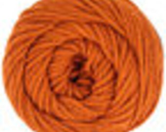 Sugar and Cream Cotton Yarn in Country Red Color, Original Size