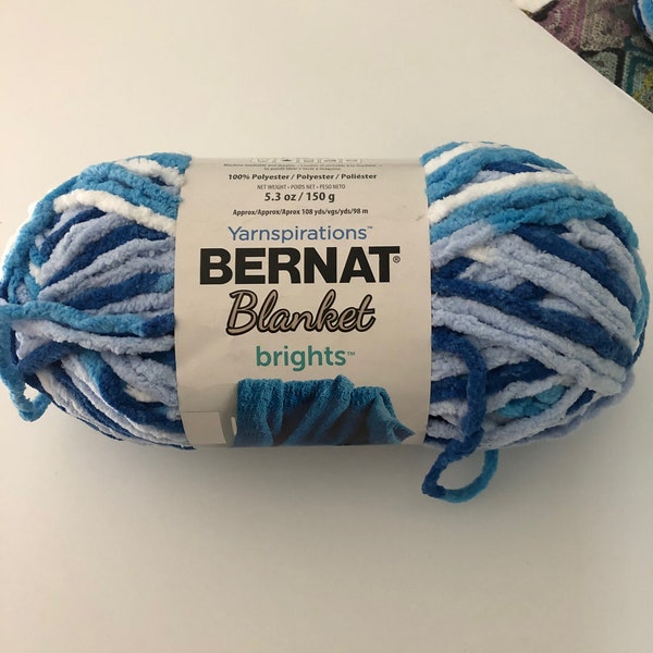 Bernat Blanket Yarn Etsy
