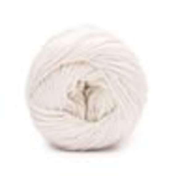 Cotton Yarn in off White, Peaches and Cream, Ecru Cotton Yarn, 