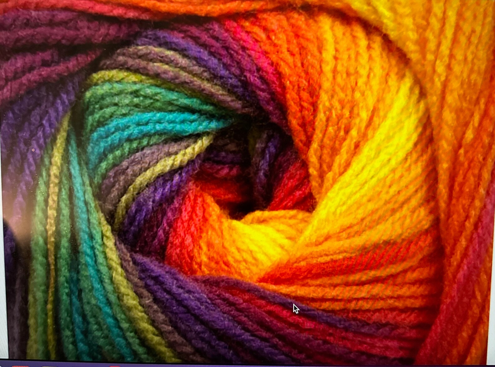 Ice Yarn Magic Light Magic Rainbow Colors Ice Yarn 55959 Etsy