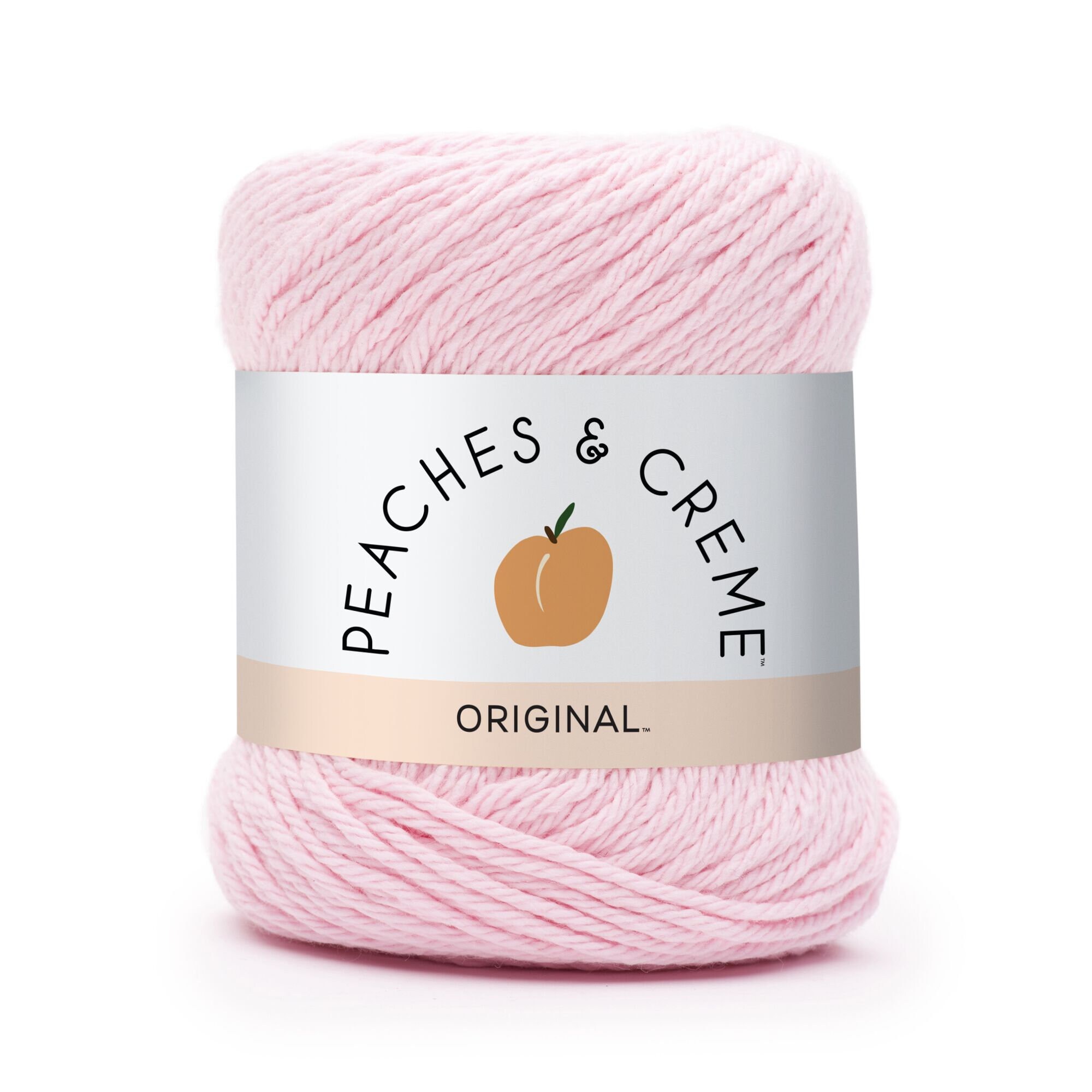 Cotton Yarn in Pink, Peaches and Cream, Pastel Pink Cotton Yarn 