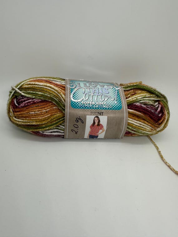 Print I Love This Cotton Variegated Cotton Yarn: Cinnamon Cedar