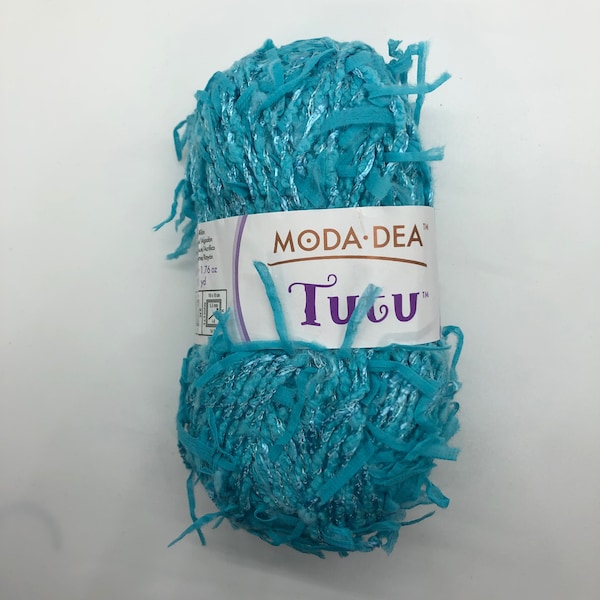 Discontinued yarn! Moda Dean Tutu in Cabanna Blue color, light blue, turquoise color
