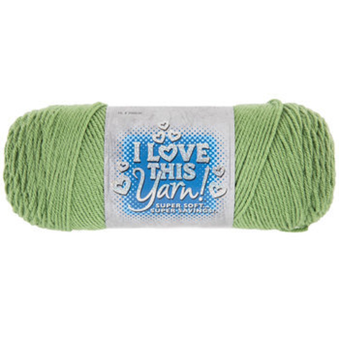 I love this yarn in mid green