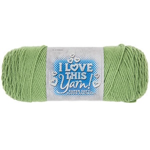 Hobby Lobby I Love This Yarn! Medium Acrylic - Soft Blue - 7oz Skein