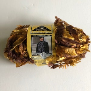 Discontinued Phentex Fashion Eight Yarn: Sable Brown, 129 yds