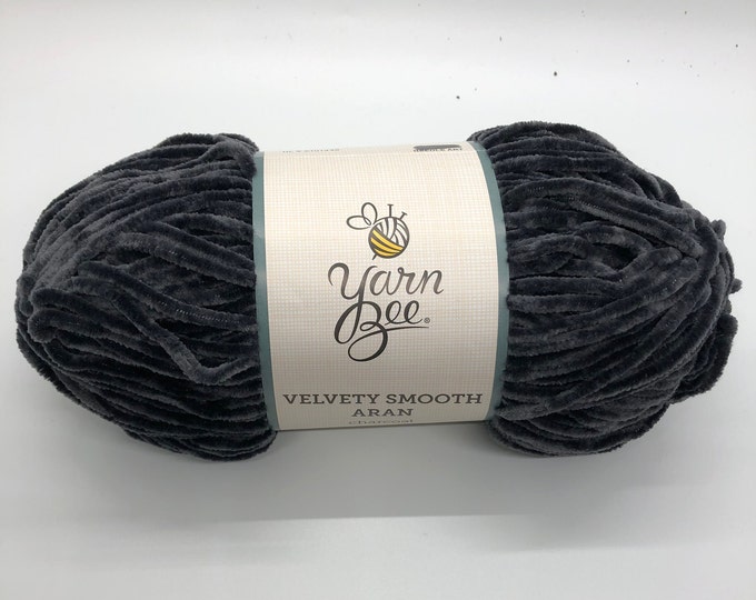 Yarn Bee Velvety Smooth in Navy, Velvet Yarn in Dark Blue Etsy