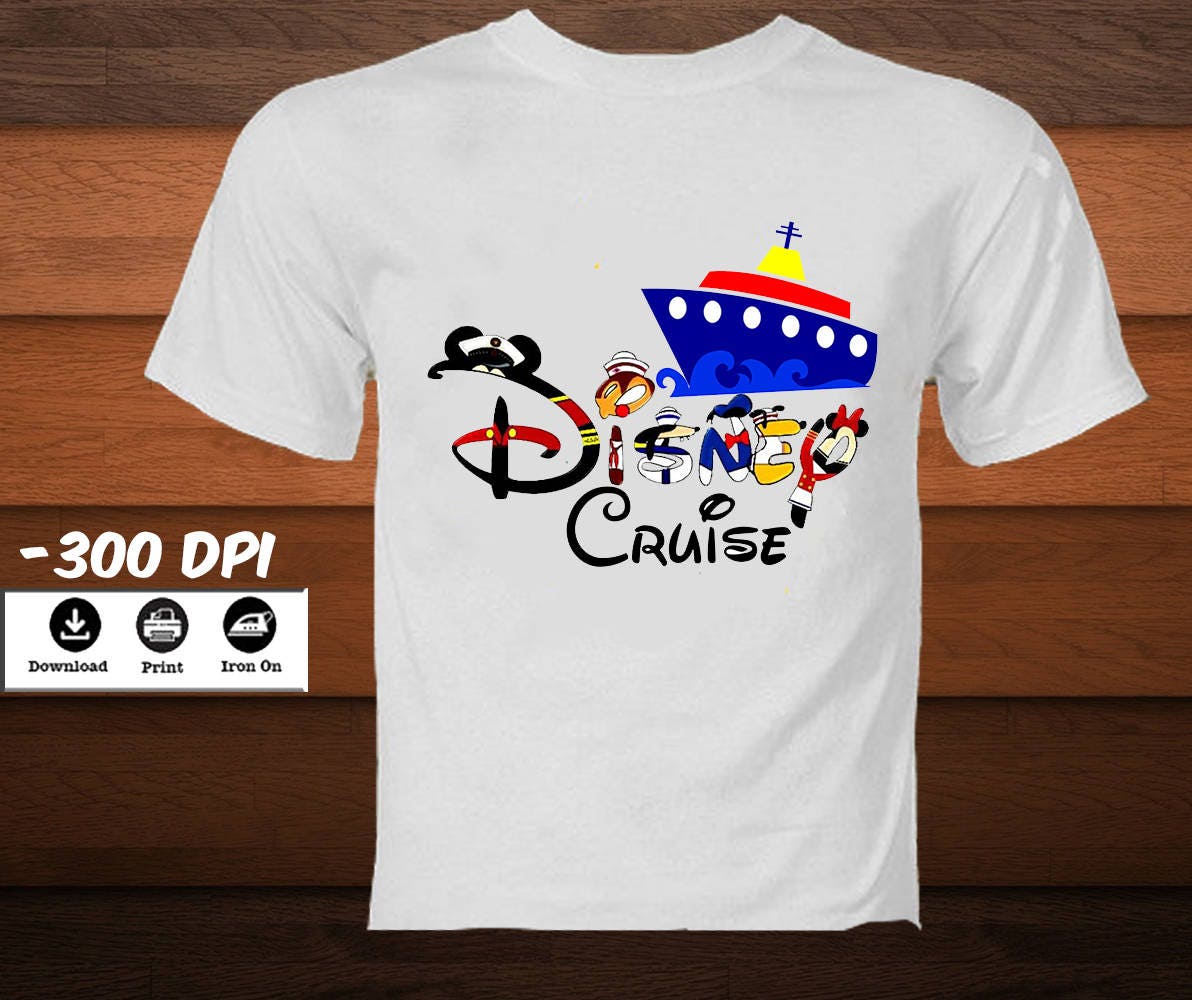 DIY Disney Cruise Iron on Transfer TShirt Printable Disney Etsy