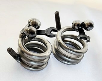 Reclaimed Scrap Metal Spring Wrench Mini Sidewinder Rattler