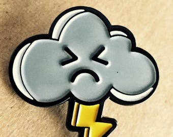 Lightning Revolt Enamel Pin