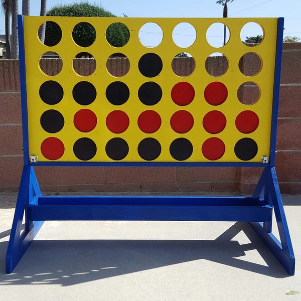 GIANT CONNECT 4, Connect Four, Games