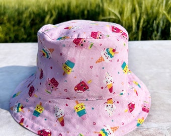 Bucket hat. Children's summer bucket hat.