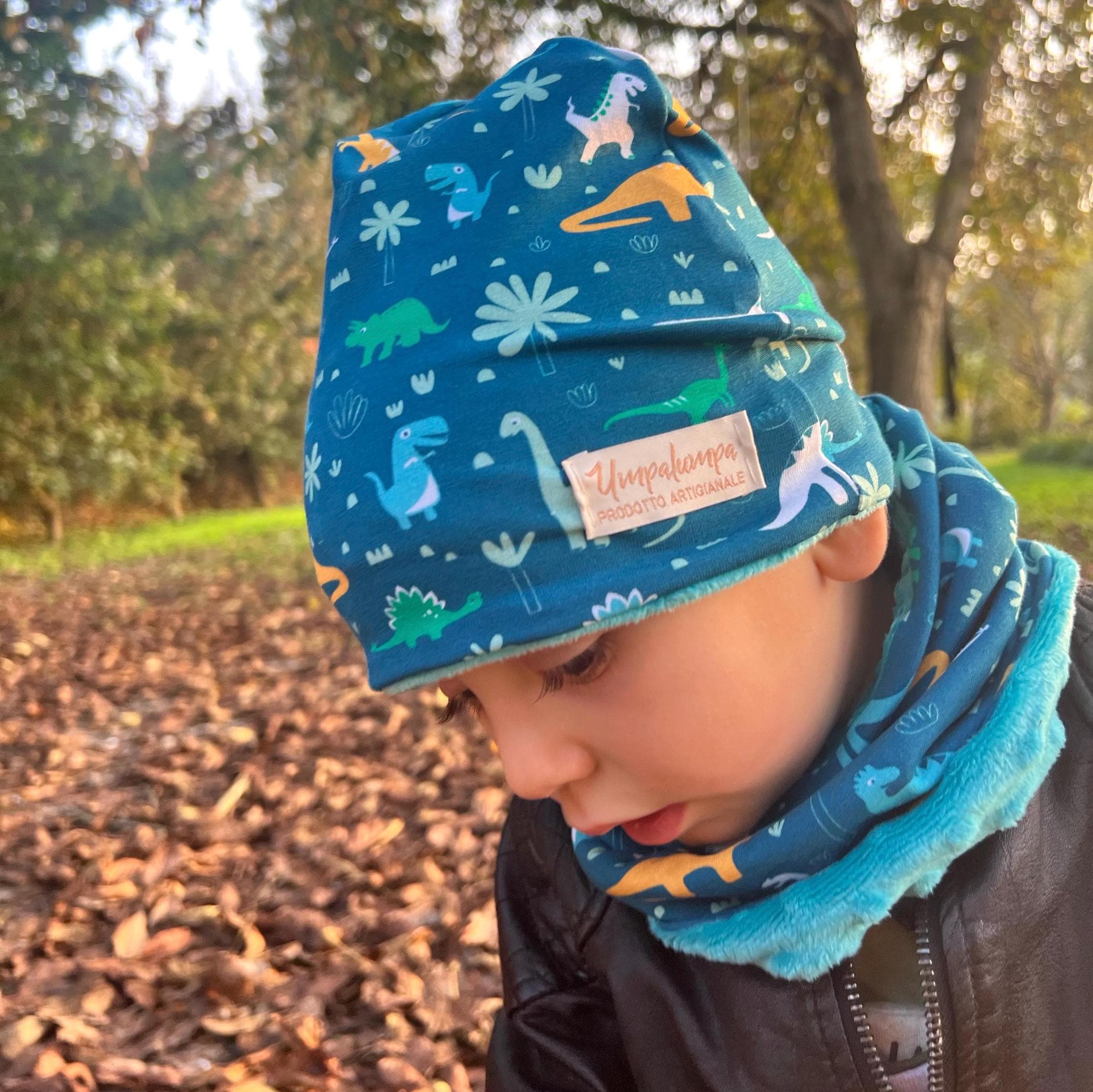 Cappello verde bambino Italia