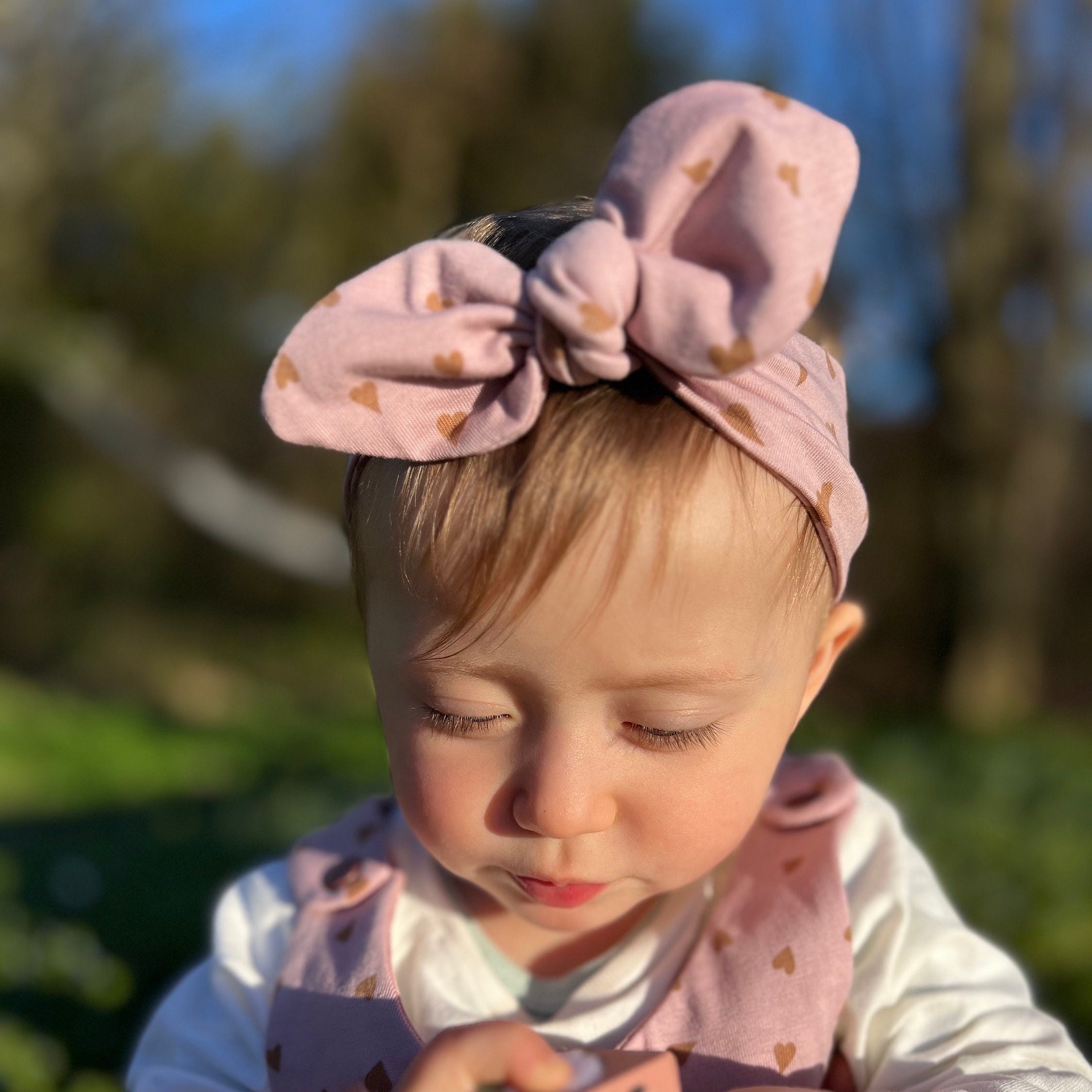 20 Fascie Capelli Bambina - Cerchietti Elastici Colorati Per Neonata E Bambina - Foto 6