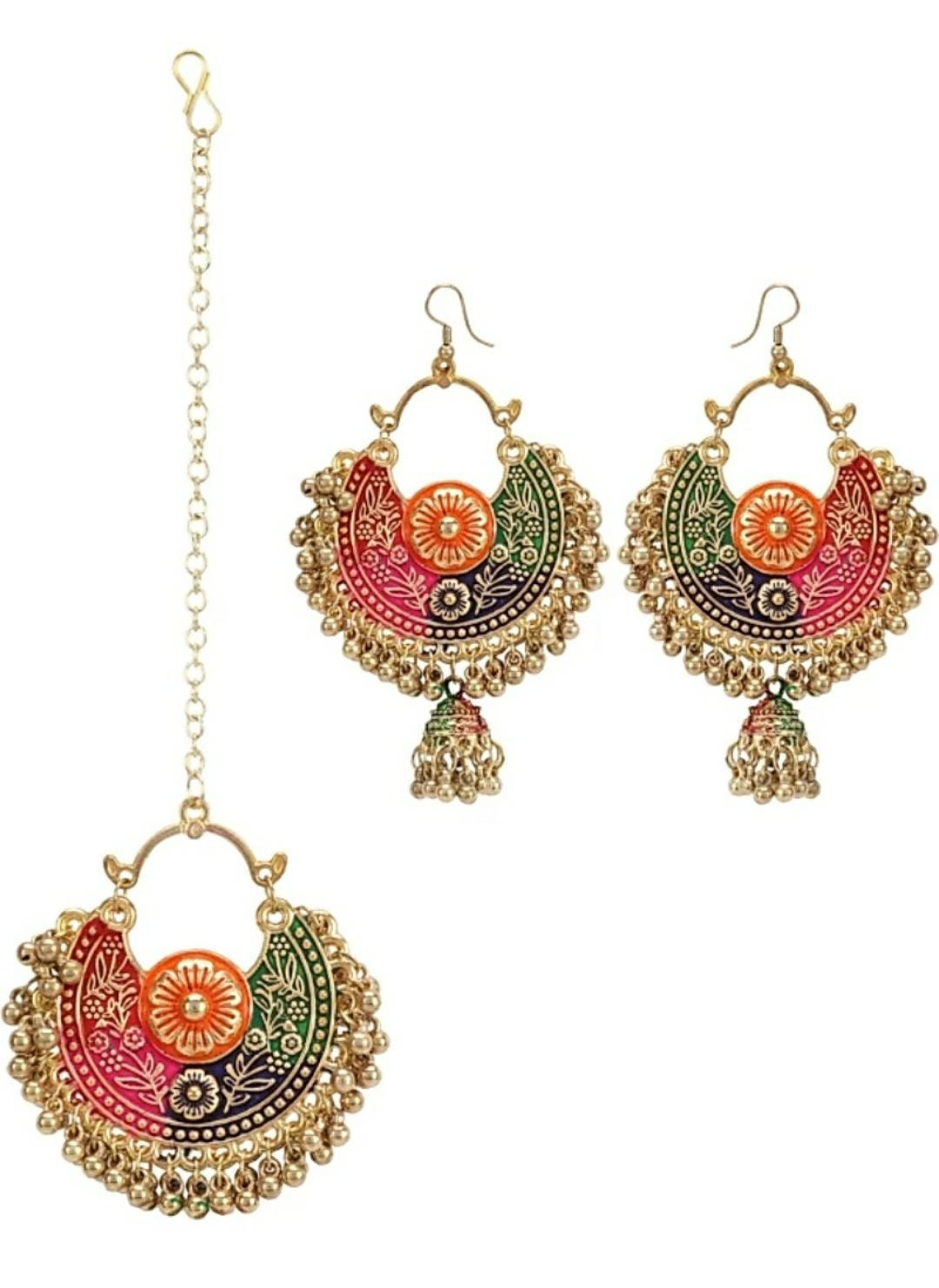 Earring mangtika Clearance