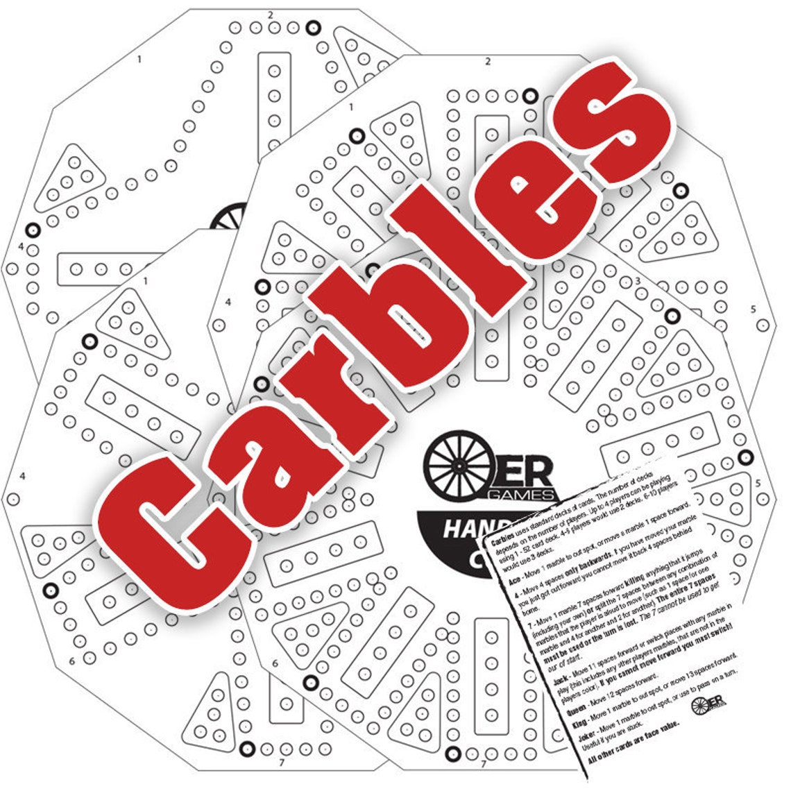 Carbles Board Game Template Carbles Board Game Template