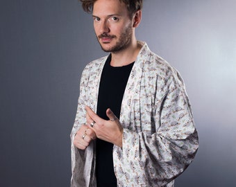 Kimono, Uni ou a Motif a definir ensemble, Veste, sur mesure, personnalisable, réellement 100% fait à la main en France