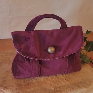 Bolsa pequeña de terciopelo - bolsa para cinturón