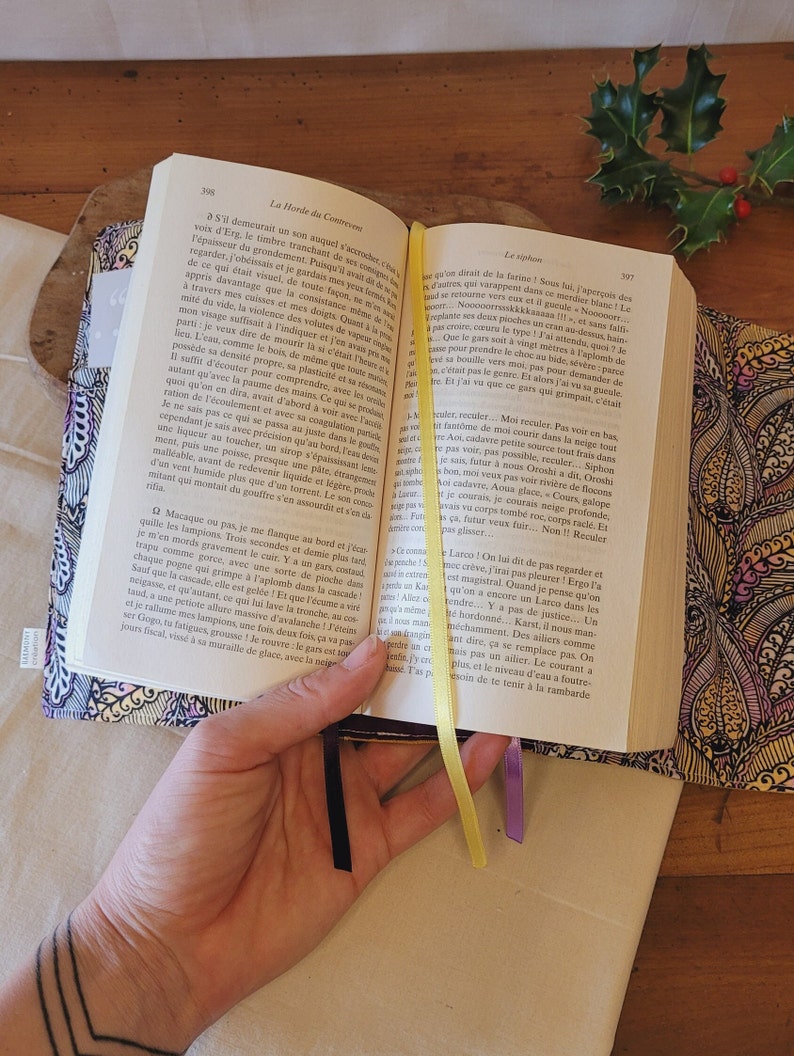 Bolsa de tela para libros: proteja sus libros de todos los tamaños imagen 2