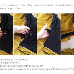 La jupe Unisex, La jupe de Fab', sur mesure, personnalisable, réellement 100% fait à la main en France image 9