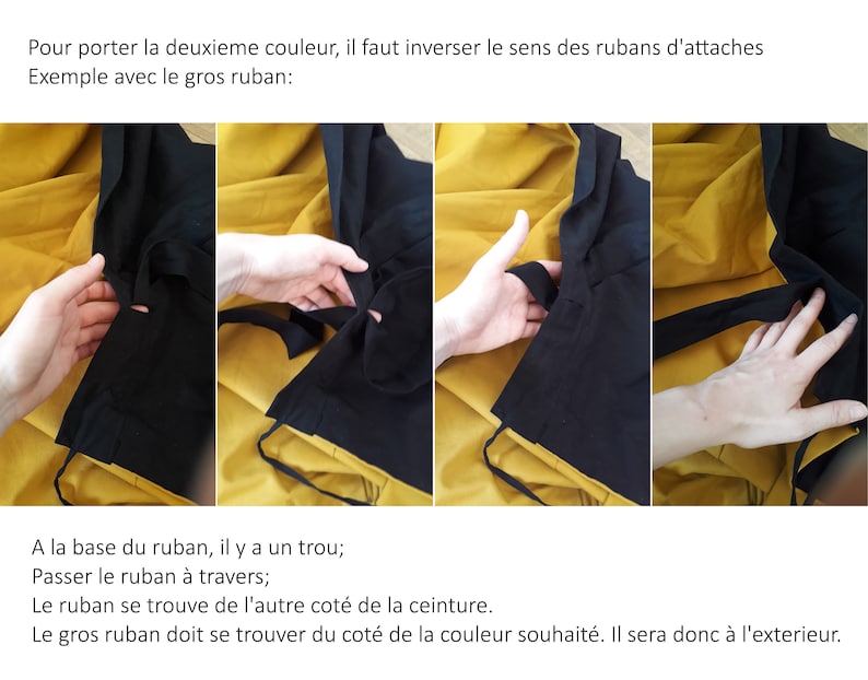 La jupe Unisex, La jupe de Fab', sur mesure, personnalisable, réellement 100% fait à la main en France image 9