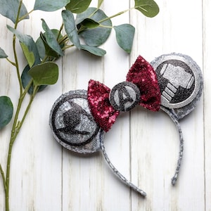 Thor Inspired Avengers Super Hero Mouse ears