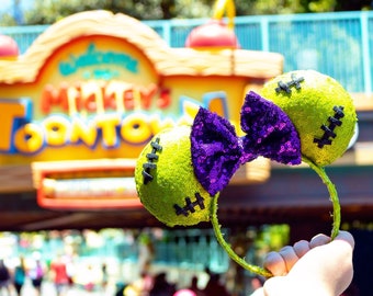 Frankenstein Halloween Mouse ears