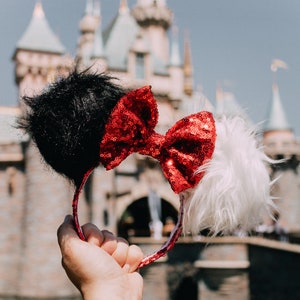 Fur Cruella Halloween Villain Inspired Mouse Ears