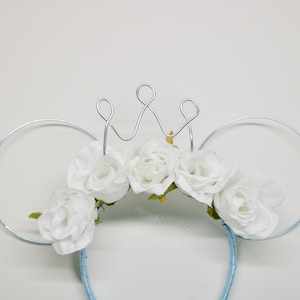 disney ears, cinderella ears, mouse ears, cinderella mouse ears, princess mouse ears, minnie mouse ears, mickey mouse ears, blue mouse ears