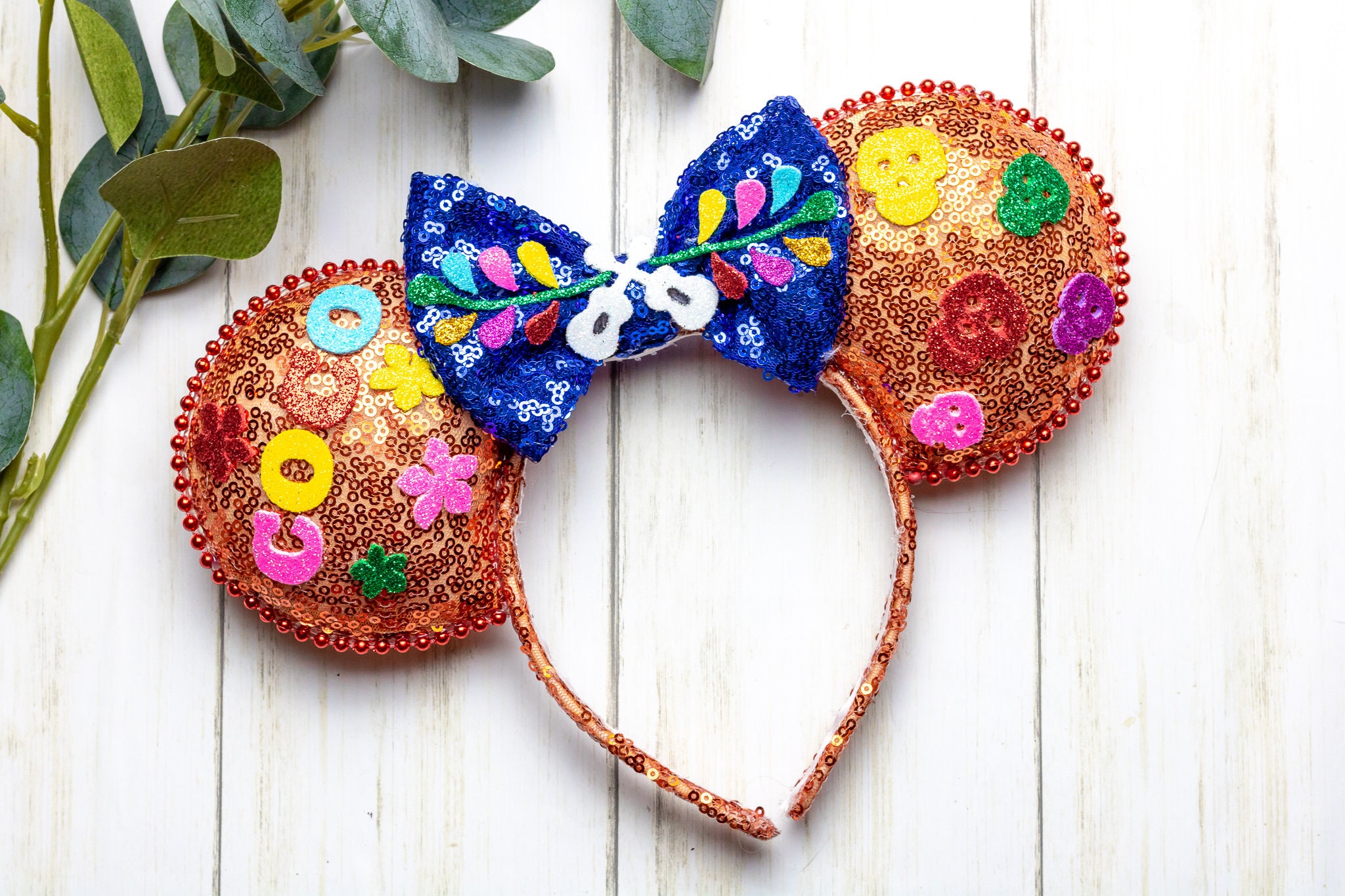 coco disney ears New Disney and Pixar Coco Ear Headband on Disney Store  main image 2