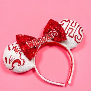 High School Musical Y2K Wildcats Disney Channel movie Inspired Mouse Ears